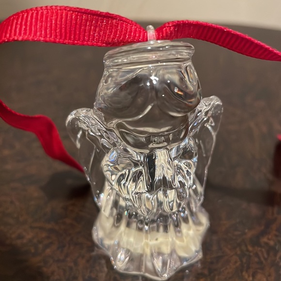 WATERFORD MARQUIS CRYSTAL ANGEL CHRISTMAS Ornament Endearments 2nd in Series New - Picture 7 of 7